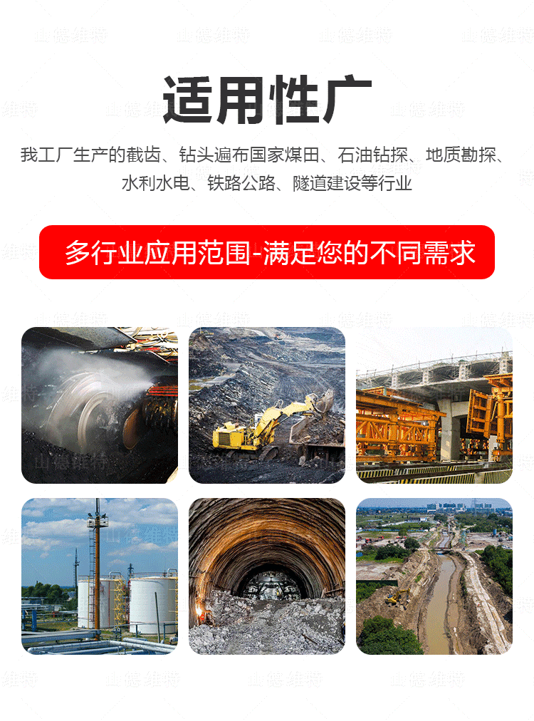 40球齒應用范圍